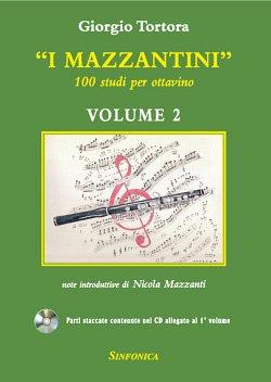 I Mazzantini, 100 Studi per ottavino Vol.2 - Giorgio Tortora | Suono Flauti