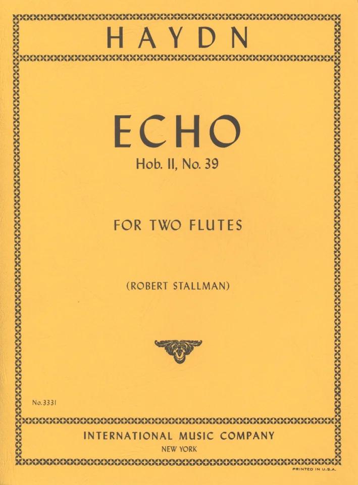 Echo Hob Ii N. 39 - Franz Joseph Haydn | Suono Flauti