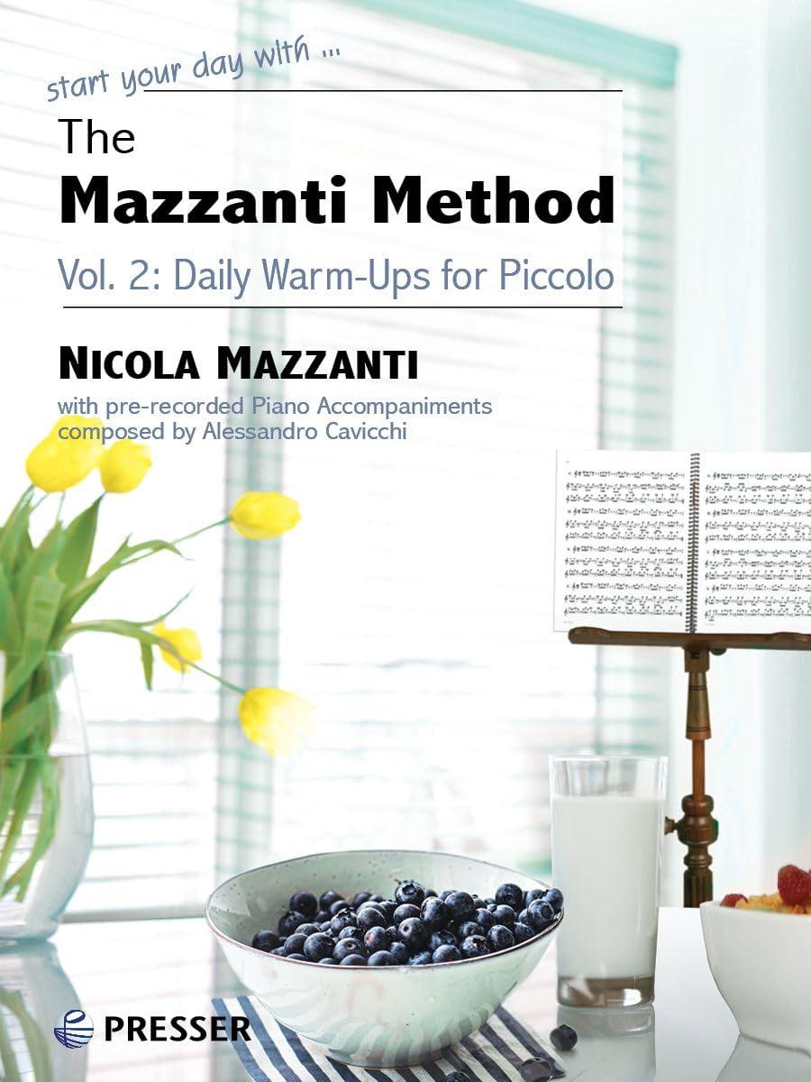 The Mazzanti Method Vol.2, Daily Warm-Ups for Piccolo - Nicola Mazzanti | Suono Flauti