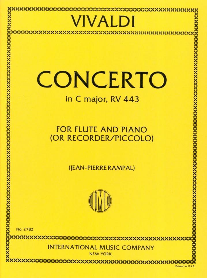 Concerto F Vi N. 4 Do RV 443 - Antonio Vivaldi | Suono Flauti