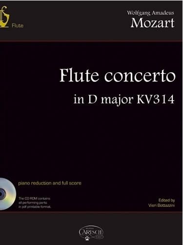 Flute Concerto in D Major KV 314, Flute and Orchestra. Piano Reduction - Wolfgang Amadeus Mozart | Suono Flauti