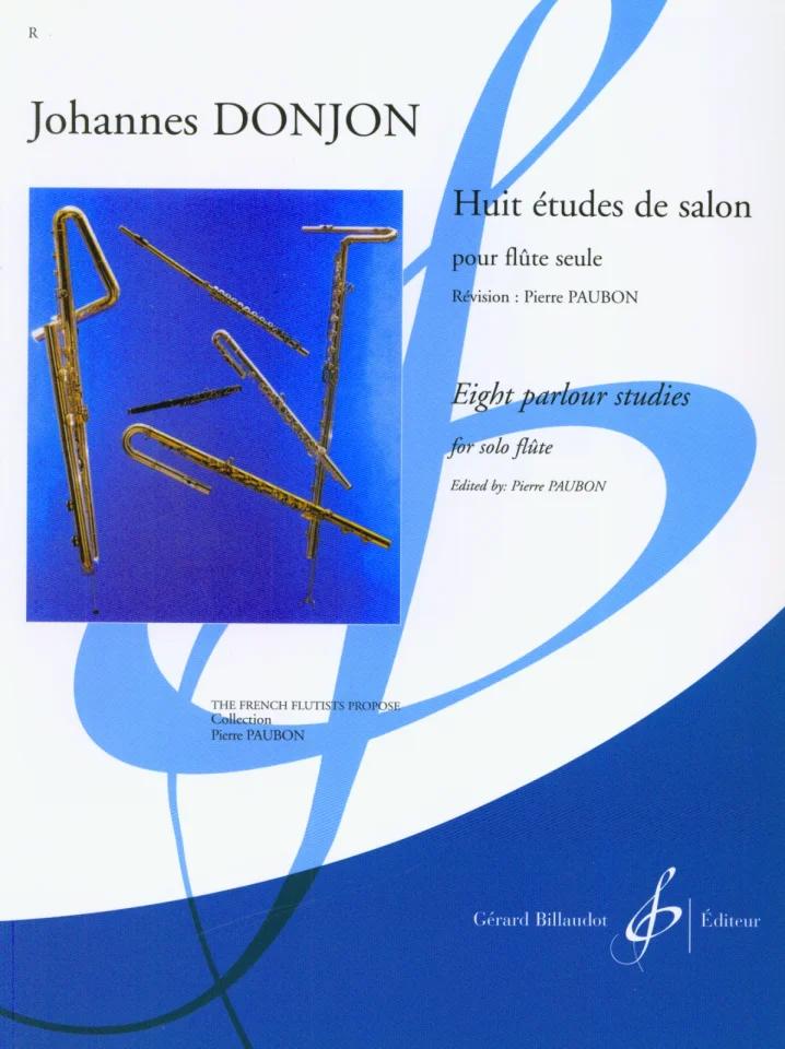 Huit Etudes De Salon - J. Donjon | Suono Flauti