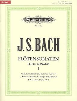 Flute Sonatas Vol.1, BWV 1030-1032 - Johann Sebastian Bach