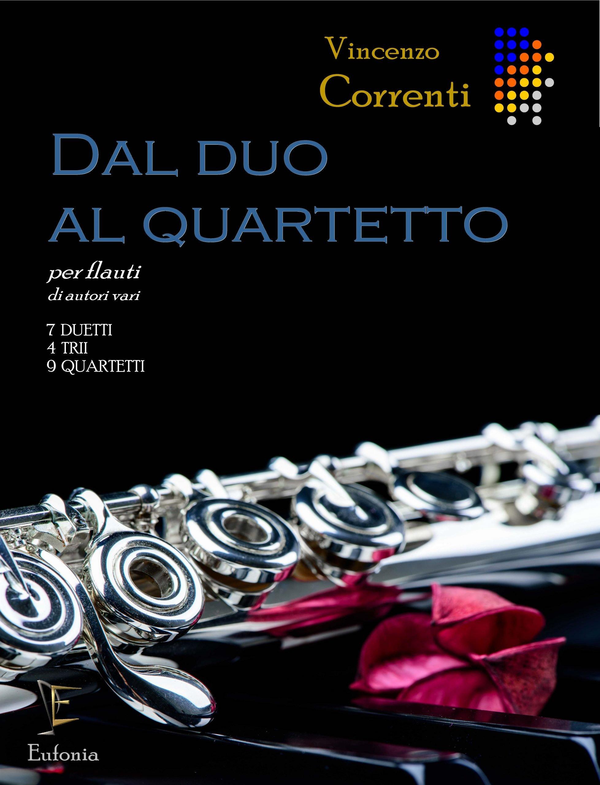 DAL DUO AL QUARTETTO DI FLAUTI PER FLAUTI, AA.VV. CORRENTI V. | Suono Flauti