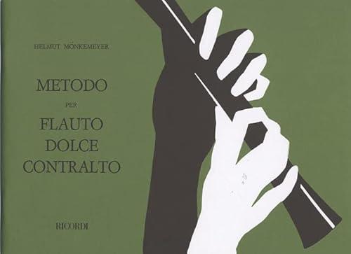 Metodo Per Flauto Dolce Contralto - Helmut Mönkemeyer | Suono Flauti