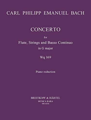 Flötenkonzert G-dur Wq 169 - Carl Philipp Emanuel Bach | Suono Flauti
