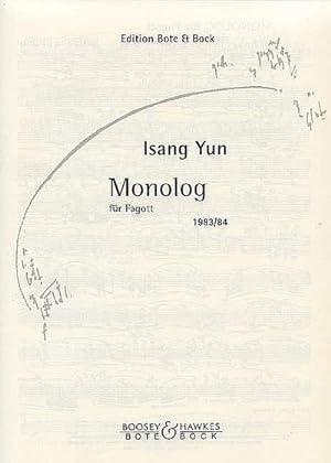 Monolog - Isang Yun | Suono Flauti
